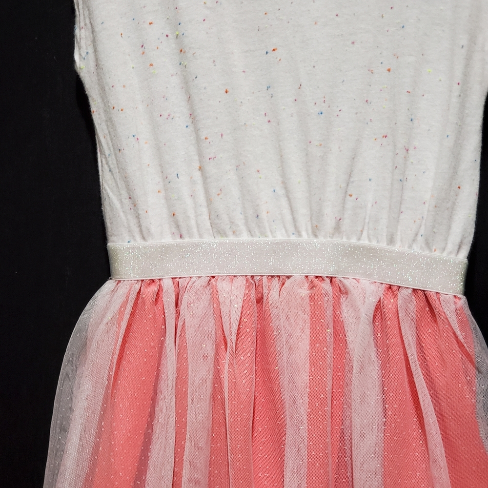 2 Gap Sleeveless Dress Sparkle Tulle Skirts Sz XS - Picture 4 of 13